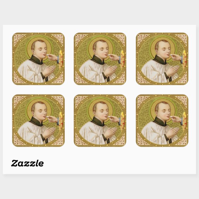 St. Stanislaus Kostka (SNV 25) Square Sticker (Sheet)