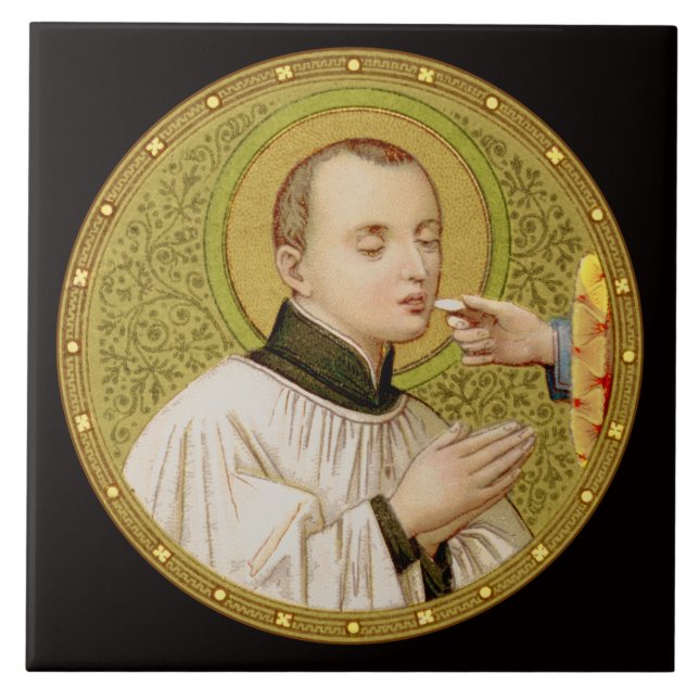 St. Stanislaus (SNV 25) (Image ronde) Carreau 3 (Devant)