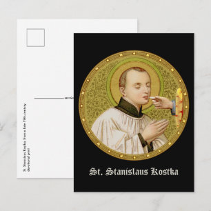 St. Stanislaus (SNV 25) (Round Image) Vertical Postcard