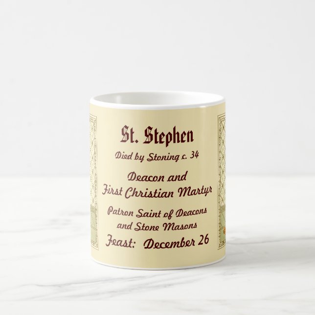 St. Stephen le ProtoMartyr (RLS 17) Café Mug 2a (Centre)