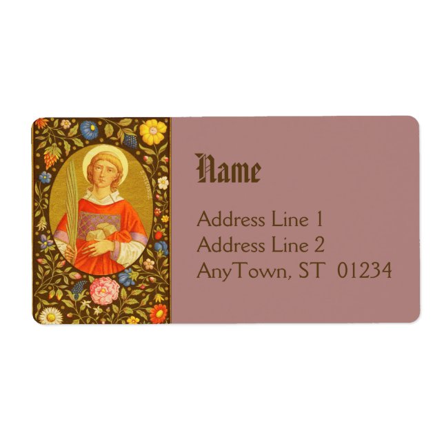 St. Stephen ProtoMartyr (PM 08) FB Ship Label 2c (Front)