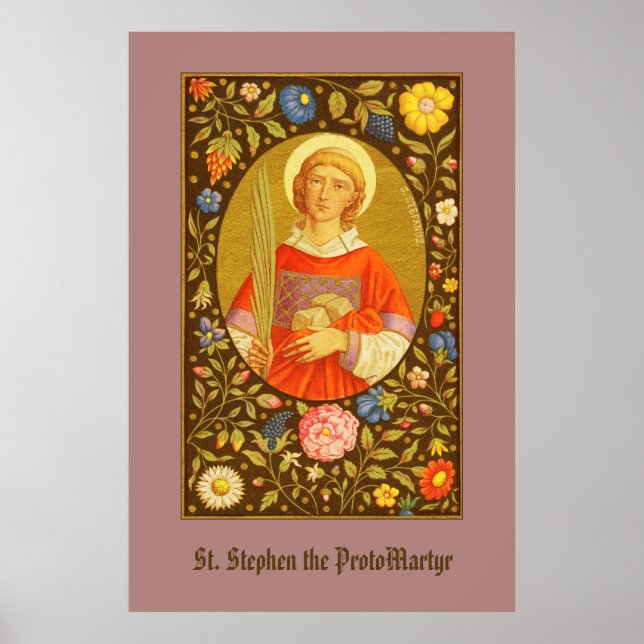 St. Stephen the ProtoMartyr (PM 08) Poster 1 (Front)