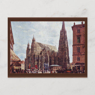St. Stephen'S Cathedral From Stock Im Eisen Postcard