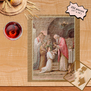 St. Tarcisius Receiving the Eucharist (BL 02) Jigsaw Puzzle