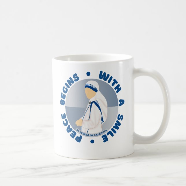 St Teresa Calcutta Coffee Mug (Right)