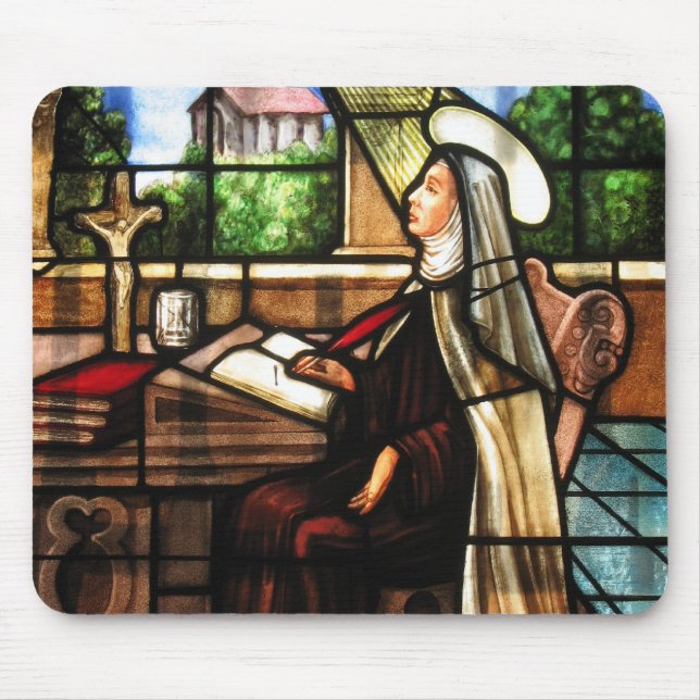St. Teresa of Avila (3) Mouse Pad (Front)