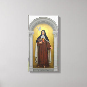 St. Teresa of Avila Carmelite Nun Canvas Print