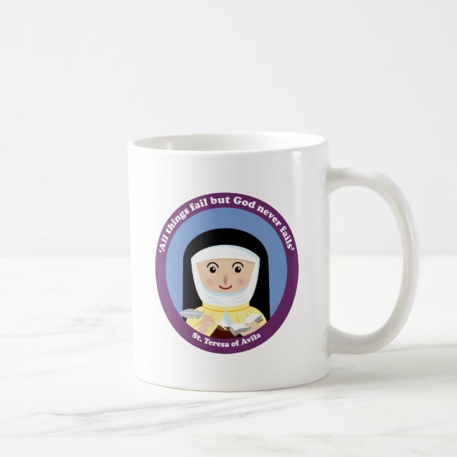 St. Teresa of Avila Coffee Mug (Right)