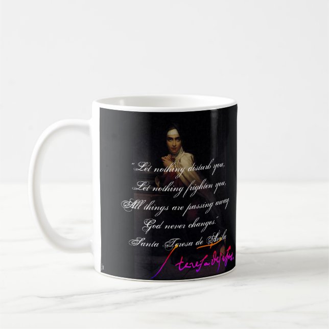 St. Teresa of Ávila – François Gérard – Tasse –Cup Coffee Mug (Left)