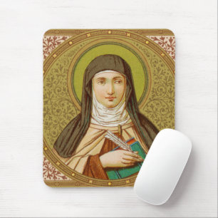 St. Teresa of Avila (SNV 27) (SquareImage) Vert Mouse Pad