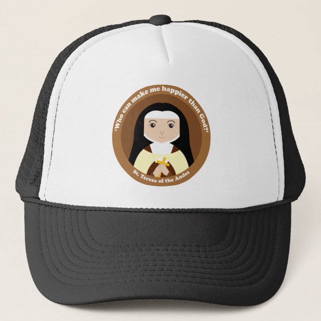 St. Teresa of the Andes Trucker Hat (Front)