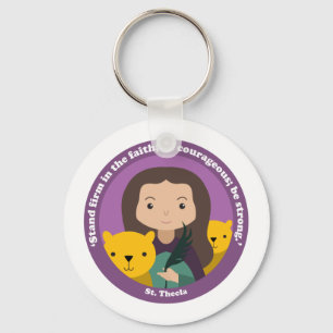 St. Thecla Keychain