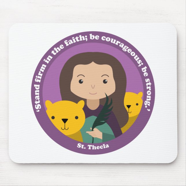 St. Thecla Mouse Pad (Front)