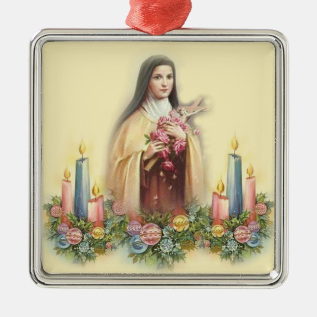 St. Therese Christmas Ornament (Front)