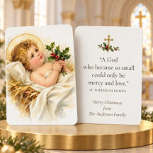 St. Therese Infant Jesus Catholic Christmas Prayer