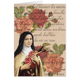 St Therese le Petit Fleur Roses Vintages