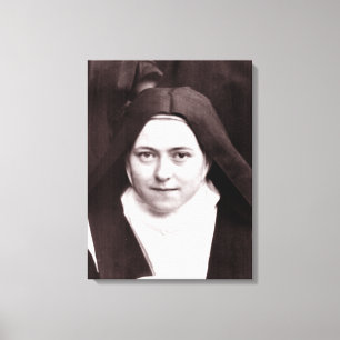 ST THERESE OF LISIEUX CANVAS PRINT