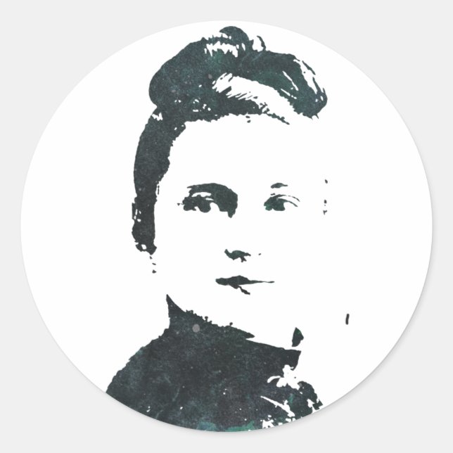 St. Therese of Lisieux   Classic Round Sticker (Front)