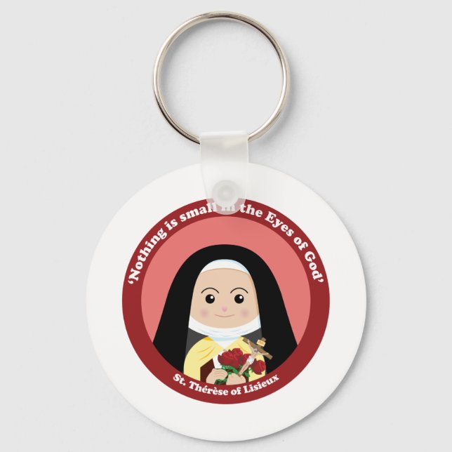 St. Thérèse of Lisieux Keychain (Front)