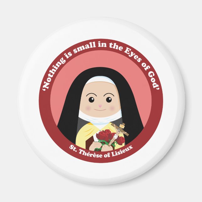 St. Thérèse of Lisieux Magnet (Front)