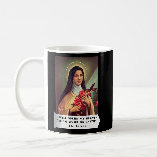 St Therese Of Lisieux Saint Therese Of Child Jesus Coffee Mug (Left)