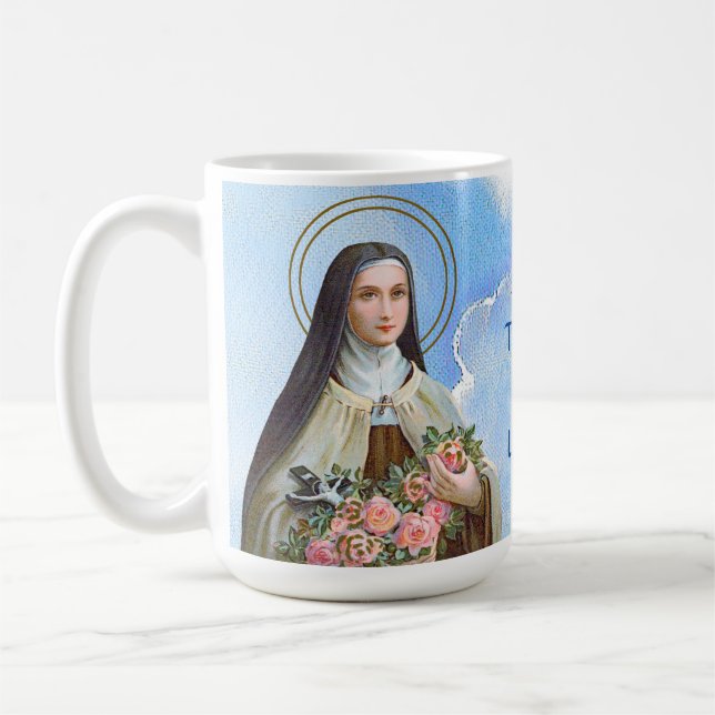 St. Therese of Lisieux the Little Flower (BJE 01)  Coffee Mug (Left)