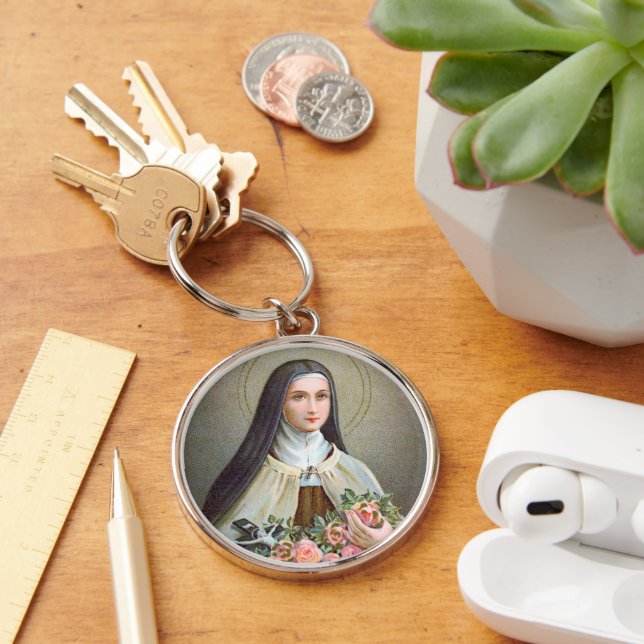 St. Therese of Lisieux the Little Flower (BJE 01) Keychain (Desk)