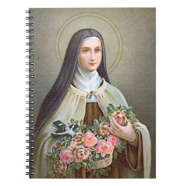 St. Thérèse of Lisieux the Little Flower (BJE 01) Notebook (Front)
