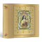 St. Therese Pink Roses Religious Gold