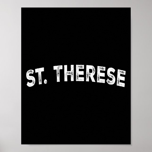 St. Therese  Poster (Front)