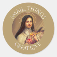 St. Therese the Little Flower Roses Crucifix