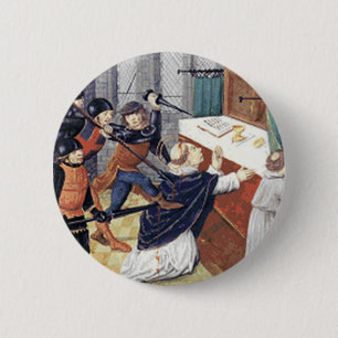 St. Thomas a Becket 2 Inch Round Button
