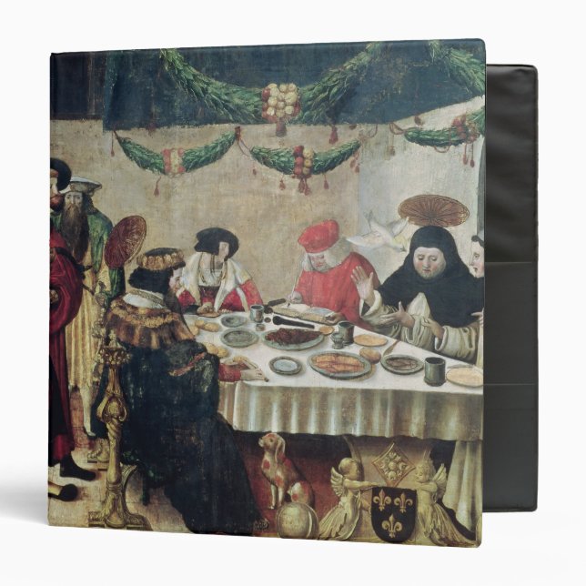 St. Thomas Aquinas  and Louis IX Binder (Front/Inside)
