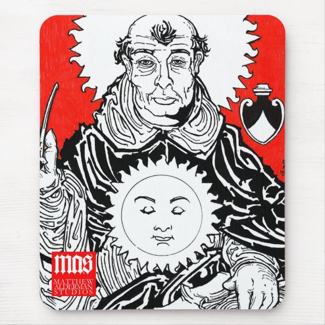 St. Thomas Aquinas Mouse Pad (Front)
