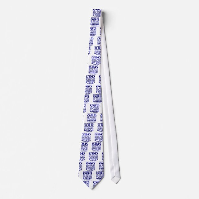St. Thomas Aquinas Quote Tie (Front)