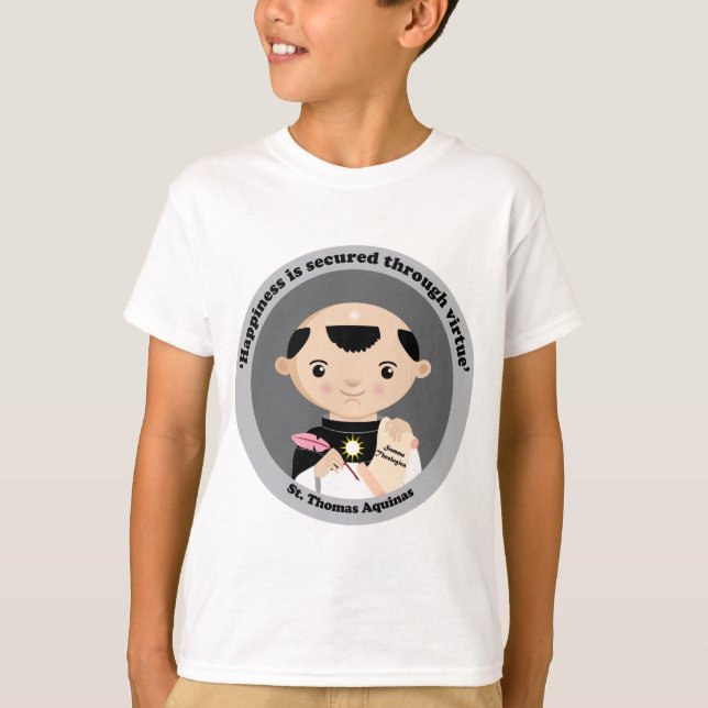 St. Thomas Aquinas T-Shirt (Front)