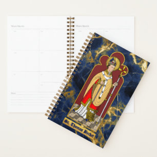 St. Thomas Becket avec épée (M 033; Colorisé)