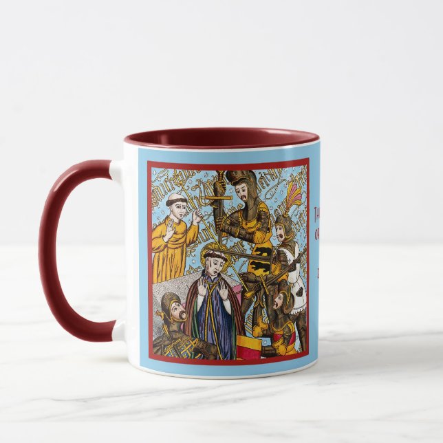 St. Thomas Becket’s Martyrdom (M 031) Mug (Left)