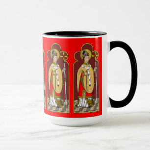 St. Thomas Becket with Sword (M 033; Colorized) Mug