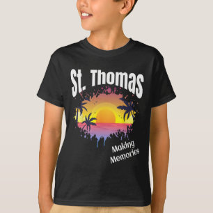 St Thomas Making Memories Matching Family Vacation T-Shirt