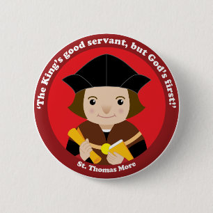 St. Thomas More 2 Inch Round Button