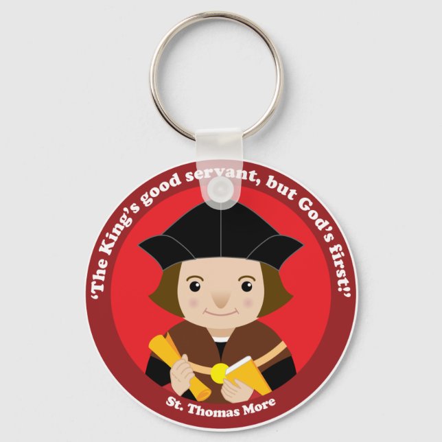 St. Thomas More Keychain (Front)