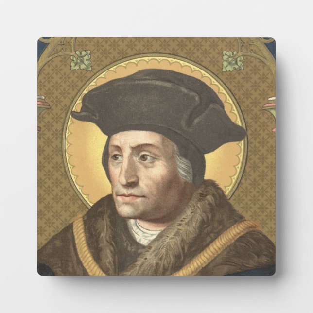 St. Thomas More (SAU 026) Square Plaque (Front)