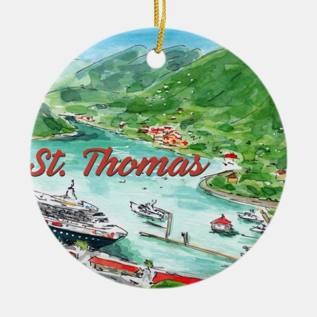 St. Thomas Ornament (Front)