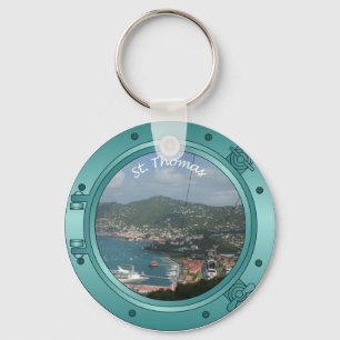 St Thomas Porthole Keychain