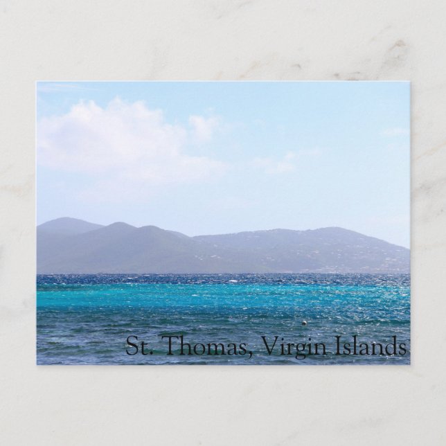 St. Thomas Postcard (Front)