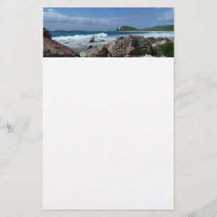 St. Thomas Rocky Beach Stationery
