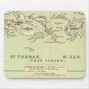 St Thomas, St Jan, St Crook Mouse Pad
