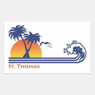 St. Thomas Sticker