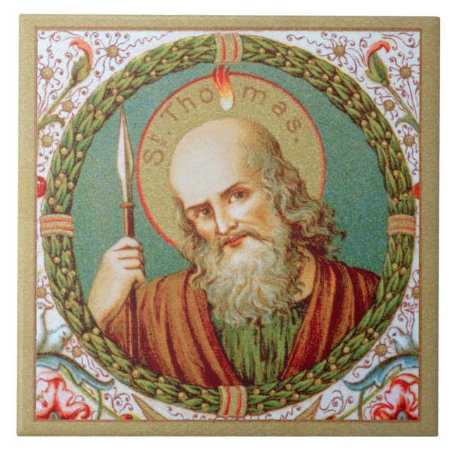 St. Thomas the Apostle (JMAS 12) Tile (Front)